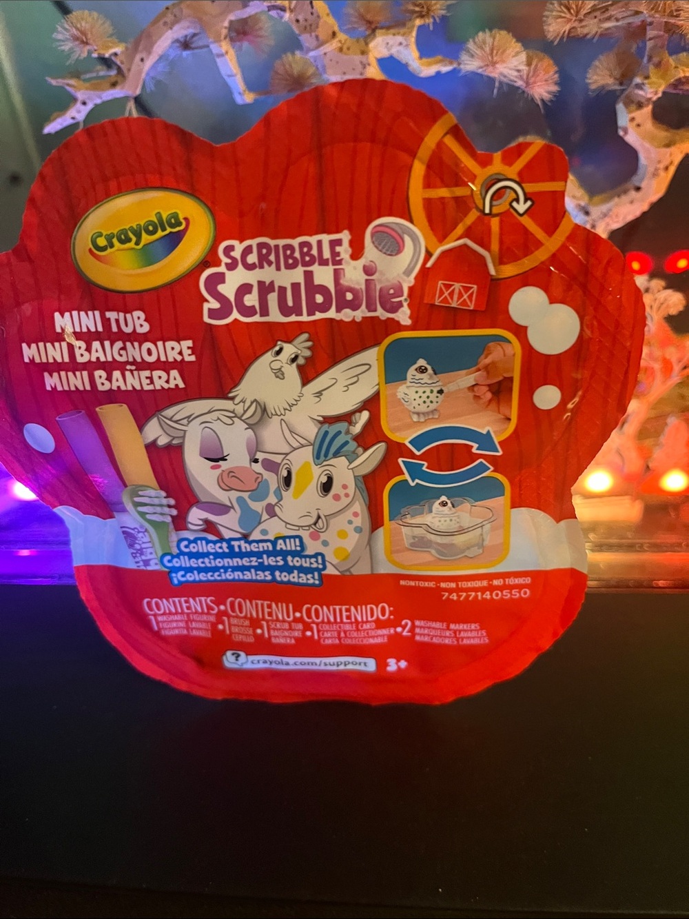 Crayola Scribble Scrubbie Mini Tub - Red